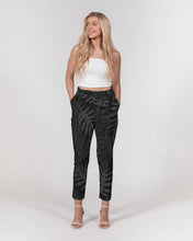 Load image into Gallery viewer, Laua’e Women&#39;s Belted Tapered Pants (Gray)

