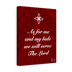 Scripture Canvas Gallery Wraps (Red)