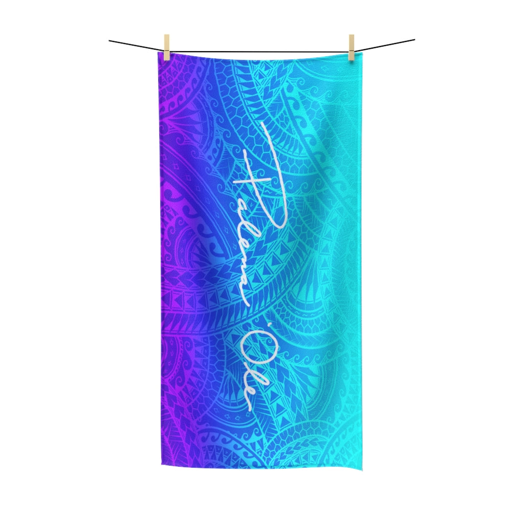 Ocean Polycotton Towel