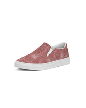 Load image into Gallery viewer, Hibiscus Women&#39;s Slip-On Canvas Shoe (Light Pink)
