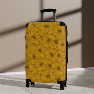 Hibiscus Suitcase (Yellow)