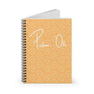 Puakenikeni Spiral Notebook - Ruled Line (Light Orange)