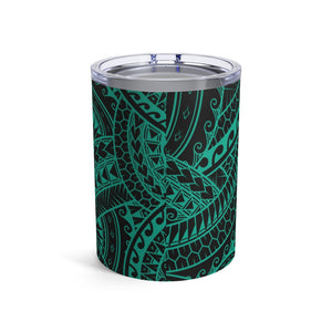 Tribal Tumbler Cup 10oz (Teal)