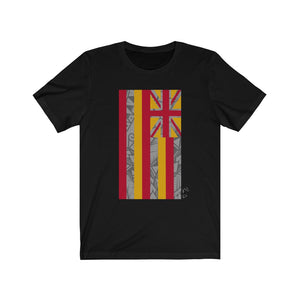 Kanaka Kollection Tribal Flag Unisex Jersey Short Sleeve Tee (Y&G)