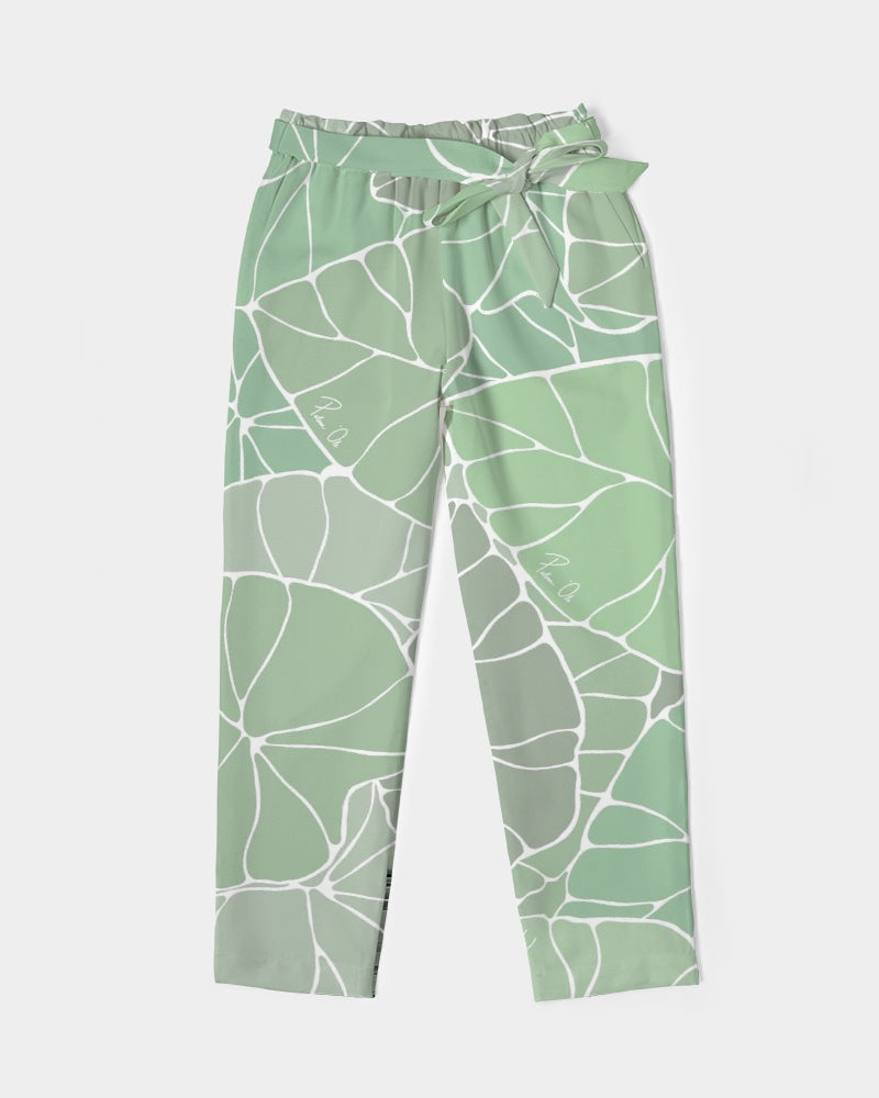Light Kalo Women's Belted Tapered Pants