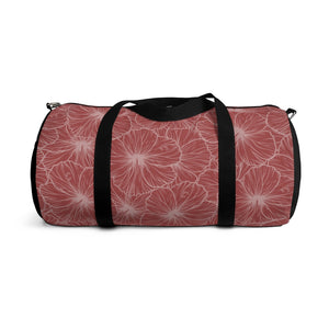Hibiscus Duffel Bag (Light Pink)