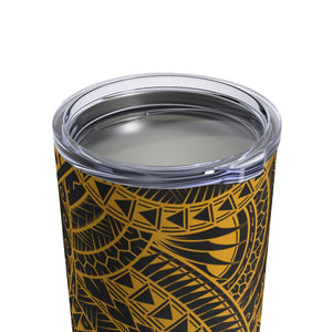 Tribal Tumbler Cup 10oz (Yellow)