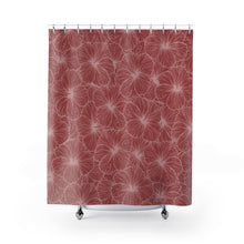 Load image into Gallery viewer, Hibiscus Shower Curtain (Light Pink)
