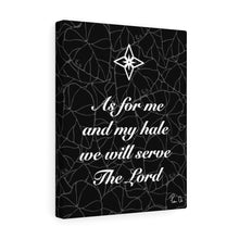 Load image into Gallery viewer, Dark Kalo Scripture Canvas Gallery Wraps
