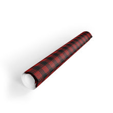 Load image into Gallery viewer, Kanaka Plaid Wrapping Paper (Red)
