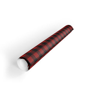 Kanaka Plaid Wrapping Paper (Red)