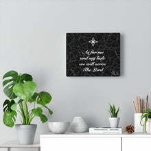 Load image into Gallery viewer, Dark Kalo Scripture Canvas Gallery Wraps
