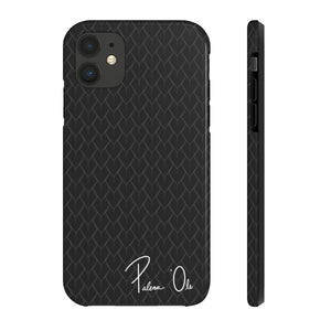 Spear Script Phone Case (Gray)
