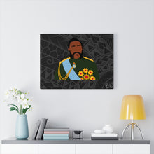 Load image into Gallery viewer, King Kalākaua Canvas Gallery Wraps (Black)
