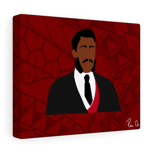 King Lunalilo Canvas Gallery Wraps (Red)