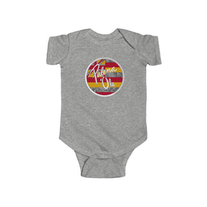 Kanaka Kollection Palena ‘Ole Flag Infant Fine Jersey Bodysuit (Y&G)