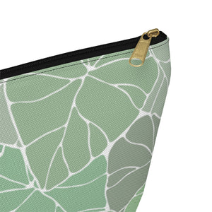 Light Kalo Script Accessory Pouch w T-bottom