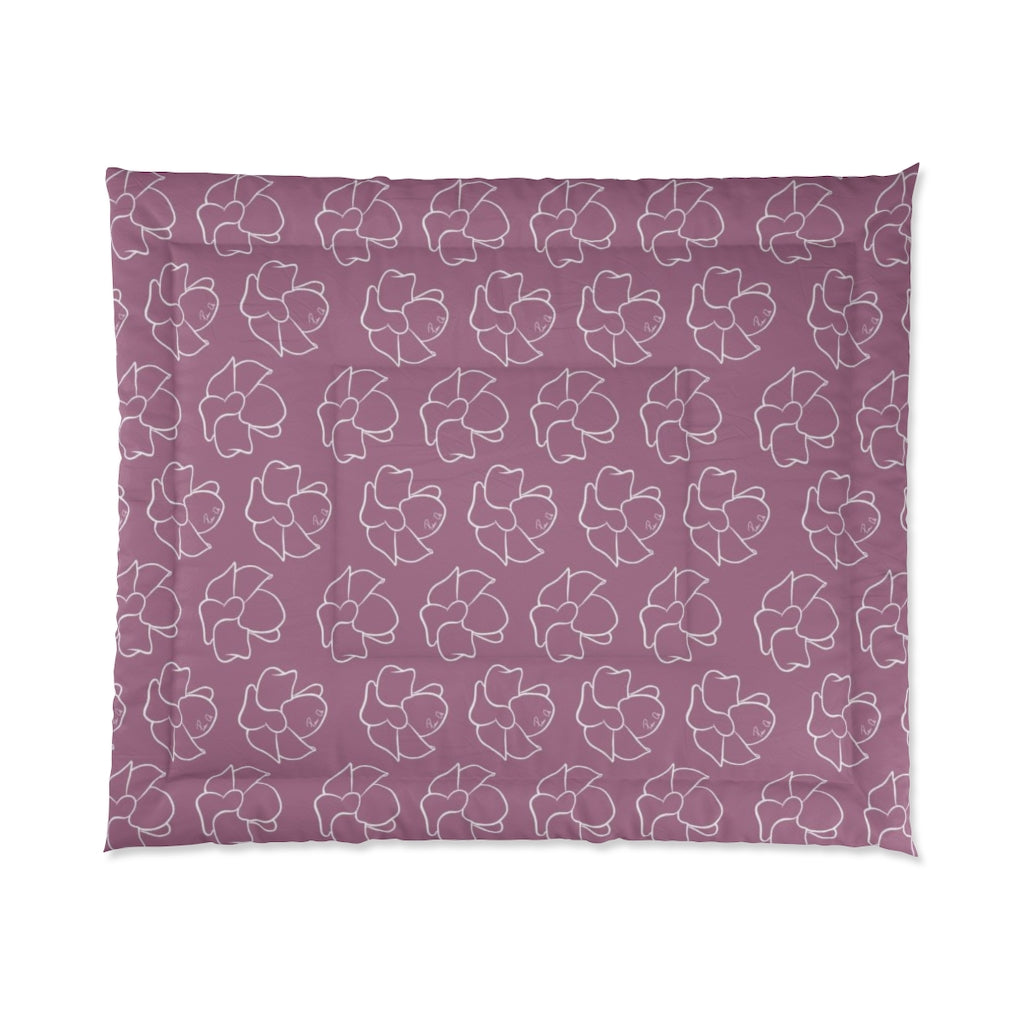 Puakenikeni Comforter (Purple)