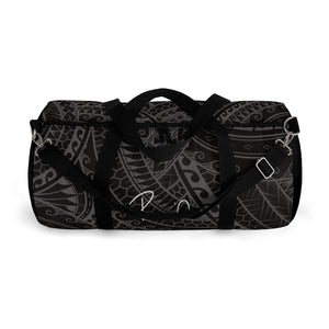 Tribal Script Duffel Bag (Gray)