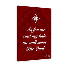 Load image into Gallery viewer, Scripture Canvas Gallery Wraps (Red)
