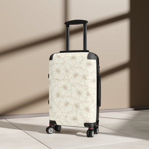 Hibiscus Suitcase (Off White)
