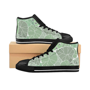 Light Kalo Script Women's High-top Sneakers
