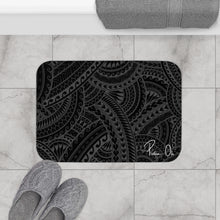 Load image into Gallery viewer, Tribal Bath Mat (Gray)
