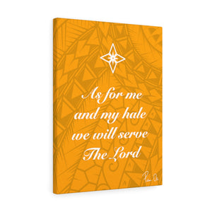 Scripture Canvas Gallery Wraps (Yellow)