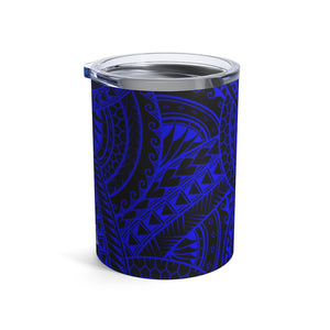 Tribal Tumbler Cup 10oz (Royal Blue)