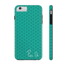 Load image into Gallery viewer, Spear Script Phone Case (Teal)
