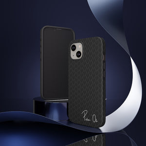 Spear Script Phone Case (Gray)