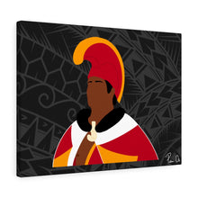 Load image into Gallery viewer, King Kamehameha I Canvas Gallery Wraps (Black)
