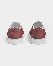 Load image into Gallery viewer, Hibiscus Women&#39;s Slip-On Canvas Shoe (Pink)
