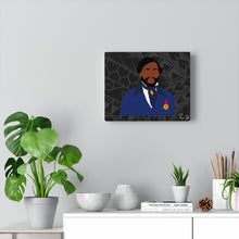 Load image into Gallery viewer, King Kamehameha III Canvas Gallery Wraps (Black)
