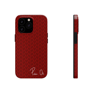 Spear Script Phone Case (Red)