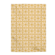 Load image into Gallery viewer, Lani Velveteen Plush Blanket (Yellow)
