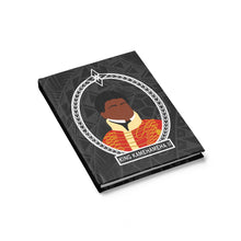 Load image into Gallery viewer, Tribal King Kamehameha II Journal - Ruled Line (Black)
