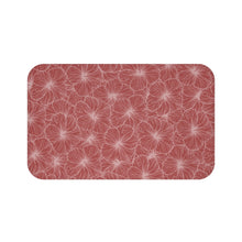 Load image into Gallery viewer, Hibiscus Bath Mat (Light Pink)
