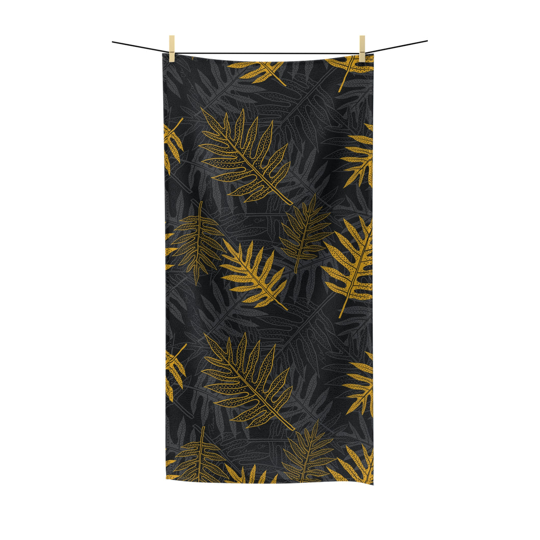 Laua’e Polycotton Towel (Yellow)