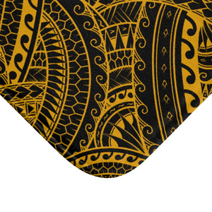 Tribal Bath Mat (Yellow)