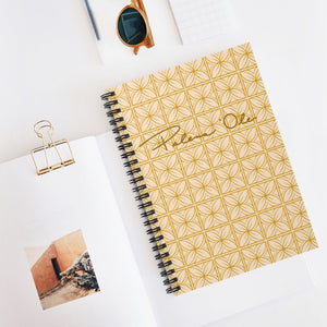 Lani Spiral Notebook - Ruled Line (Yellow)