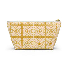 Load image into Gallery viewer, Lani Accessory Pouch w T-bottom (Yellow)
