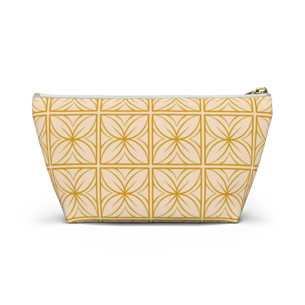 Lani Accessory Pouch w T-bottom (Yellow)