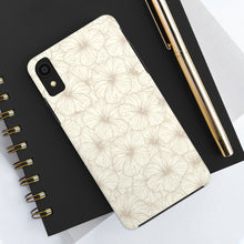 Load image into Gallery viewer, Hibiscus Phone Case (Off White)
