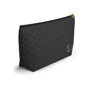Spear Script Accessory Pouch w T-bottom