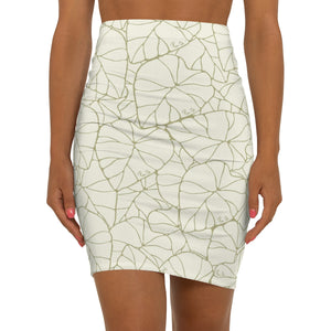 Kalo Skirt (Green/White)